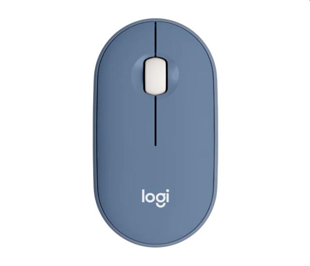 Мишка Logitech Pebble M350 Wireless Mouse - BLUEBERRY - EMEA-914