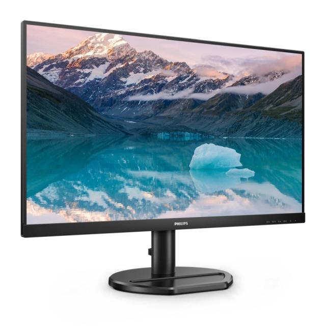 Монитор Philips 242S9AL, 23.8" VA WLED, 1920x1080@75Hz, 4ms GtG, 300cd m/2, 3000:1, DCR 50M:1, Adaptive sync, FlickerFree, Low Blue Light, 2Wx2, Tilt, D-SUB, DVI, HDMI