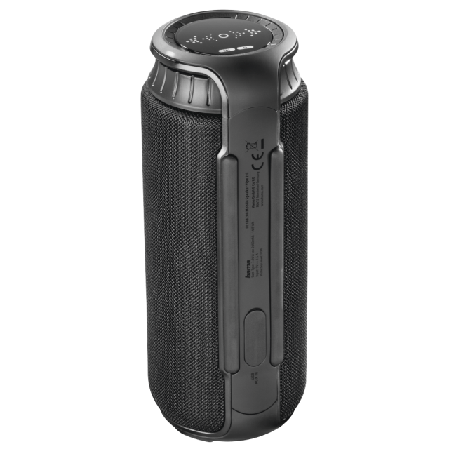 Mобилна колонка HAMA Pipe 2.0, Bluetooth. Защита от вода, 24 W, Черен