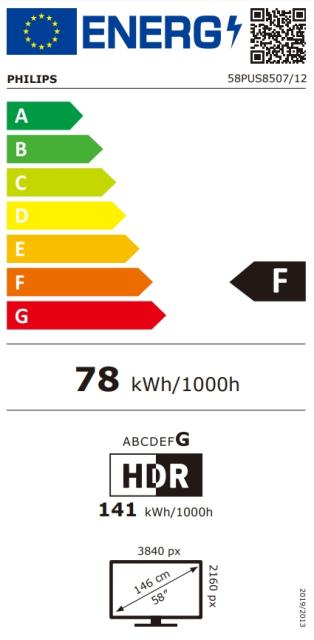 Телевизор Philips 58PUS8507/12, 58" UHD 4K LED 3840x2160, DVB-T/T2/T2-HD/C/S/S2, Ambilight 3, HDR10+, HLG, Android 11, Dolby Vision, Dolby Atmos, Pixel Precise UHD, 60Hz, BT 5.0, HDMI 2.1 VRR, ARC, USB, Cl+, 802.11n, Lan, 20W RMS, Borderless design, 