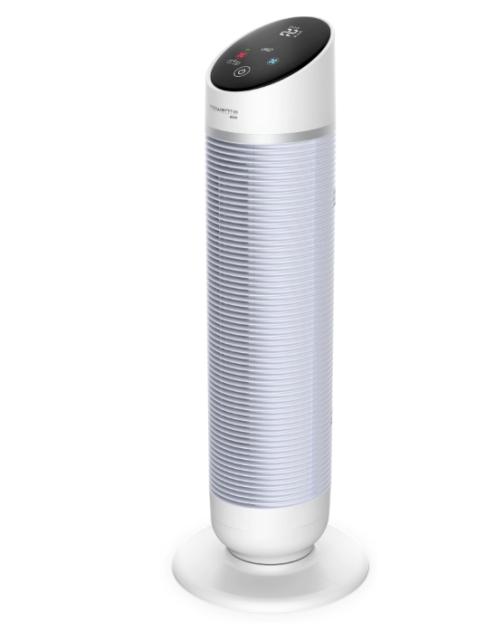 Вентилаторна печка Rowenta HQ8110F0, 2400W, 2-in-1 Tower technology Fan + Classic Heater, 40db(A), Electronic thermostat with touch screen, Air Filtration Technology, Remote Control