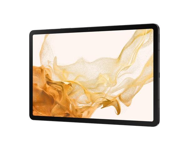 Таблет Samsung SM-X700 TAB S8 Wi-Fi 11", 2560 x 1600 TFT, HDR10+, 120Hz, 128 GB, Octa-Core (1x3.00 GHz, 3x2.5 GHz, 4x1.8GHz), 8 GB RAM , 4xAKG Tuned Speakers, Bluetooth 5.2, 13 MP, 6 MP + 12 MP Selfie, 8000 mAh, Android 12, Dark Gray