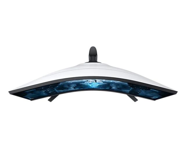 Монитор Samsung 32BG850 32" Odyssey G4, Curved 1000R, UHD Mini LED VA, 240 Hz, 1 ms GTG, 3840x2160, 350 cd/m2, 1000:1 Contrast, Eco Saving Plus, Flicker Free, AMD FreeSync Premium Pro, Black Equalizer, DP 1.4, 2xHDMI 2.1, 2xUSB, Headphone Jack, White