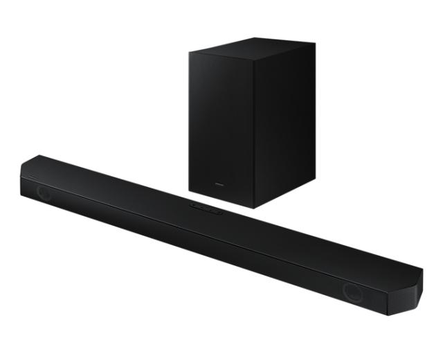 Аудио система Samsung HW-Q60B Soundbar 3.1, 340W, Subwoofer Wireless, Dolby, DTS:X, Black