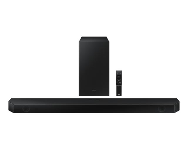 Аудио система Samsung HW-Q60B Soundbar 3.1, 340W, Subwoofer Wireless, Dolby, DTS:X, Black