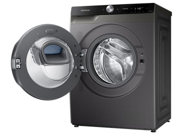 Пералня Samsung WW90T654DLX/S7,  Washing Machine, 9kg, 1600 rpm,  Energy Efficiency A, Add Wash, Eco Bubble, Steam Hygiene, Drum Clean, AI Control, Spin Efficiency B, Inox