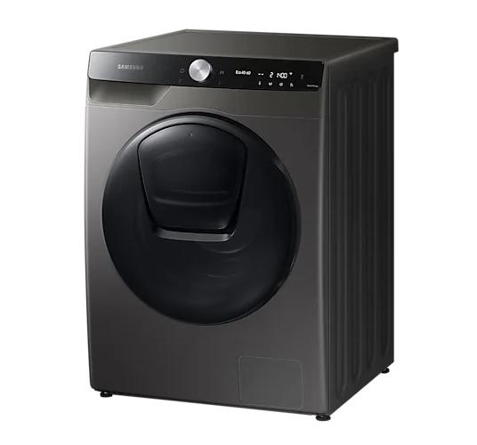 Пералня със сушилня Samsung WD90T754DBX/S7, Washing Machine/Dryer, 9/6 kg, 1400rpm, Energy Efficiency B/E, Spin Efficiency B, Add Wash, Eco Bubble, Bubble Soak, QuickDrive, Air Wash, Hygiene Steam, AI Control, Platinum Silver,Black door