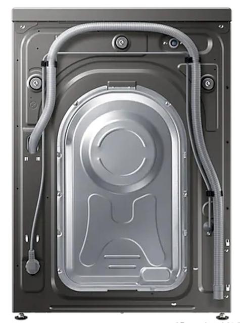 Пералня със сушилня Samsung WD90T754DBX/S7, Washing Machine/Dryer, 9/6 kg, 1400rpm, Energy Efficiency B/E, Spin Efficiency B, Add Wash, Eco Bubble, Bubble Soak, QuickDrive, Air Wash, Hygiene Steam, AI Control, Platinum Silver,Black door