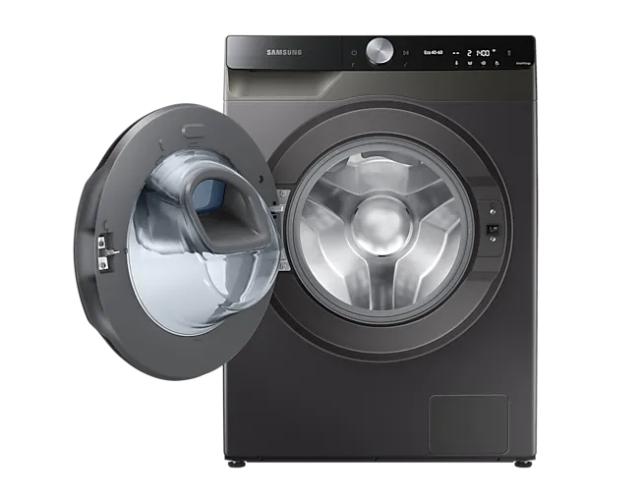 Пералня със сушилня Samsung WD90T754DBX/S7, Washing Machine/Dryer, 9/6 kg, 1400rpm, Energy Efficiency B/E, Spin Efficiency B, Add Wash, Eco Bubble, Bubble Soak, QuickDrive, Air Wash, Hygiene Steam, AI Control, Platinum Silver,Black door