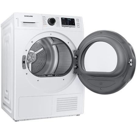Сушилня Samsung DV90TA240AE/LE, Tumble Dryer with Heat Pump technology, 9kg, A+++, Wrinkle prevention, OptimalDry, Quick Dry, Smart Check, White