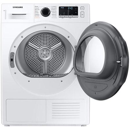 Сушилня Samsung DV90TA240AE/LE, Tumble Dryer with Heat Pump technology, 9kg, A+++, Wrinkle prevention, OptimalDry, Quick Dry, Smart Check, White