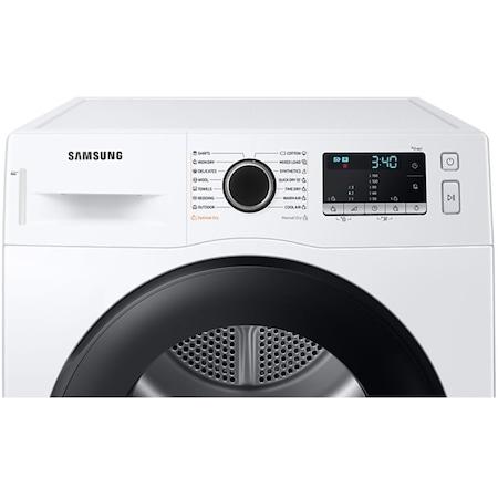 Сушилня Samsung DV90TA240AE/LE, Tumble Dryer with Heat Pump technology, 9kg, A+++, Wrinkle prevention, OptimalDry, Quick Dry, Smart Check, White