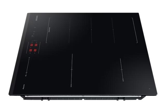 Керамичен плот Samsung NZ64B6056GK/U2, Induction Cooktop, Flex Zone Plus and Wi-Fi, LED Display