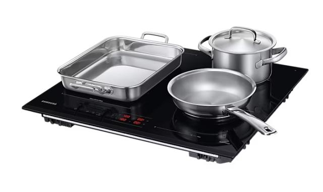 Керамичен плот Samsung NZ64B6056GK/U2, Induction Cooktop, Flex Zone Plus and Wi-Fi, LED Display
