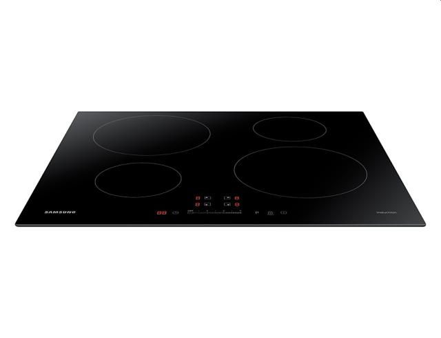 Керамичен плот Samsung NZ64M3707AK/OL, Induction hob, Intuitive temperature controller, Quick stop function, Power boost function, Residual heat indicator, LED Display