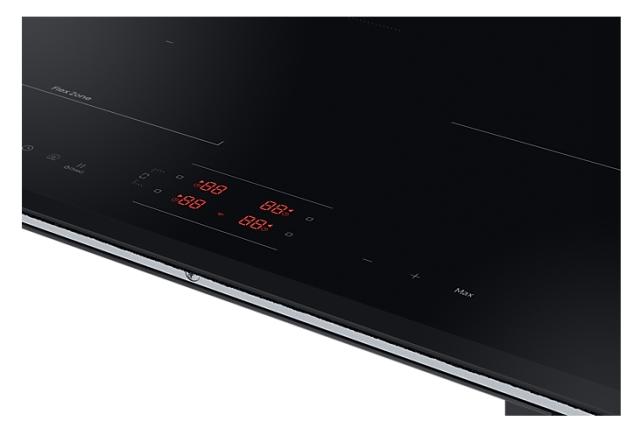 Керамичен плот Samsung NZ64B5045GK/U2, Induction Cooktop, Flex Zone Plus and Wi-Fi, LED Display