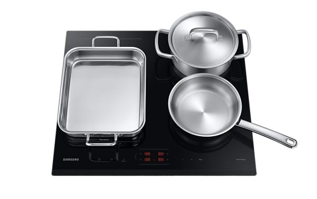Керамичен плот Samsung NZ64B5045GK/U2, Induction Cooktop, Flex Zone Plus and Wi-Fi, LED Display