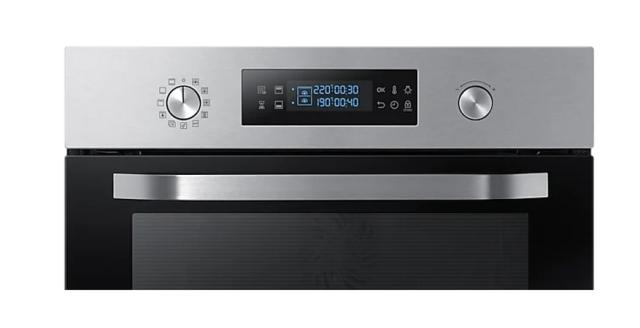 Фурна Samsung NV66M3531BS/OL, Electric Oven with Dual Cook, 66 L, Energy efficiency A, LED Display, Stainless steel