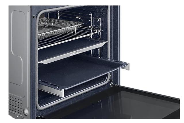 Фурна Samsung NV7B5645TAS/U2, Built-in oven with Dual Cook and Natural Steam, Bespoke Design, Air Sous Vide Function, 76 l, Class A+, SmartThings App, WiFi, Stainless steel