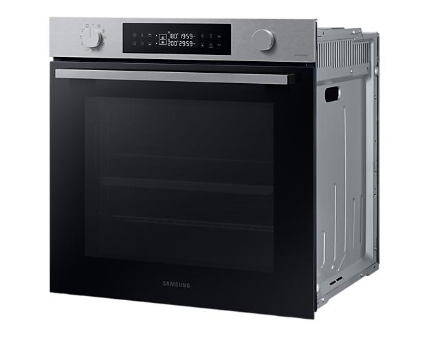 Фурна Samsung NV7B4445VAS/U2, Electric Oven with Dual Cook and Natural Steam, Bespoke Design, Air Sous Vide Function, 76 l, Catalysis, Class A+, LED display, Stainless steel