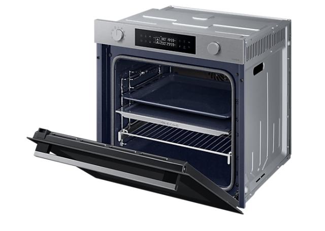 Фурна Samsung NV7B4445VAS/U2, Electric Oven with Dual Cook and Natural Steam, Bespoke Design, Air Sous Vide Function, 76 l, Catalysis, Class A+, LED display, Stainless steel