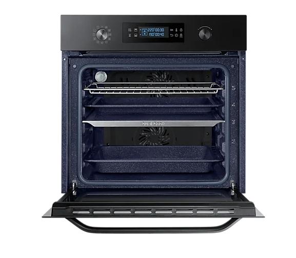Фурна Samsung NV64R3535BB/OL, Electric Oven with Dual Cook, 64 l, Catalytic cleaning, Class A, LED display, Black