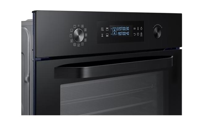 Фурна Samsung NV64R3535BB/OL, Electric Oven with Dual Cook, 64 l, Catalytic cleaning, Class A, LED display, Black