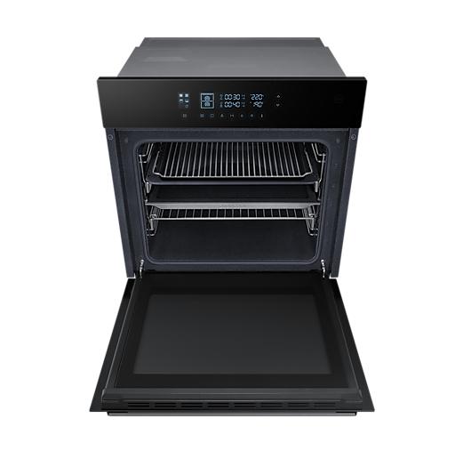 Фурна Samsung NV68R5520CB/OL, Electric Oven with Dual Cook, 68 l, Steam cleaning, Class A, LED display, Black