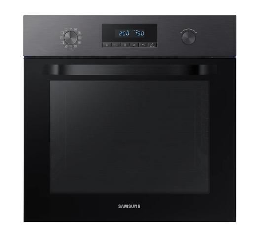 Фурна Samsung NV68R2340RM/OL, Double fan electric oven, 68 l, Catalytic cleaning, Class A, LED display, Black stainless steel