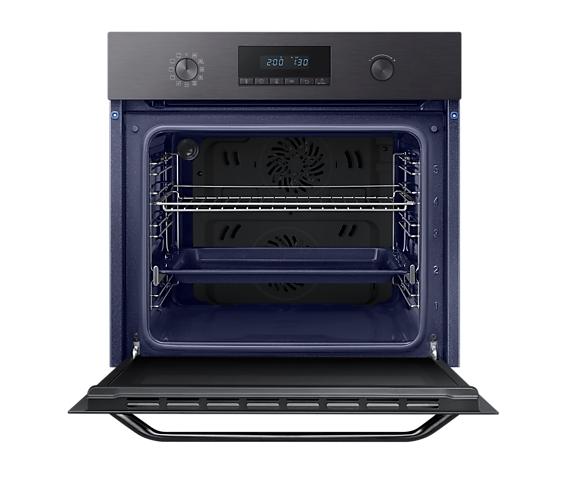 Фурна Samsung NV68R2340RM/OL, Double fan electric oven, 68 l, Catalytic cleaning, Class A, LED display, Black stainless steel