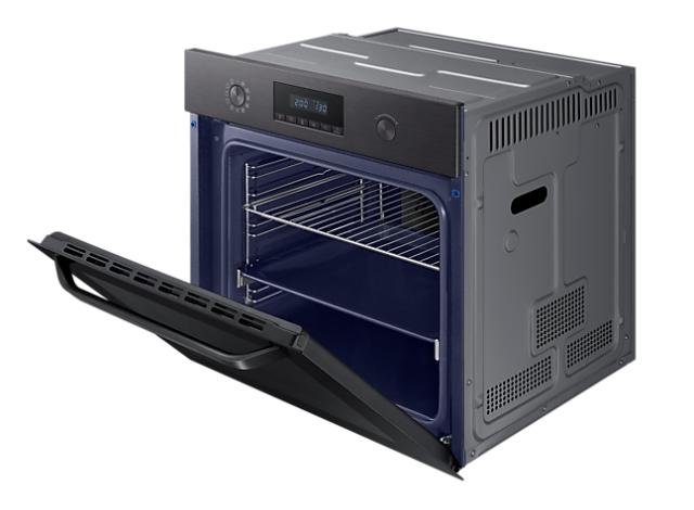 Фурна Samsung NV68R2340RM/OL, Double fan electric oven, 68 l, Catalytic cleaning, Class A, LED display, Black stainless steel