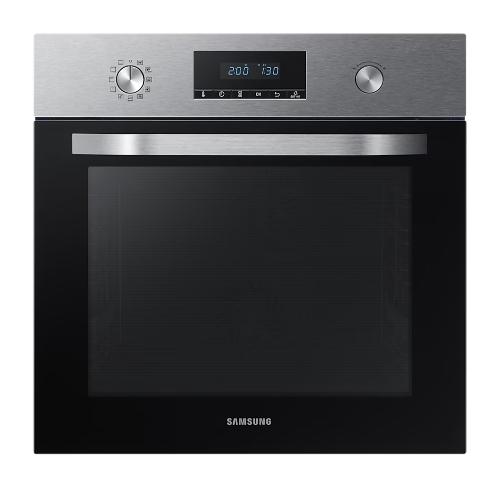 Фурна Samsung NV68R2340RS/OL, Double fan electric oven, 68 l, Catalytic cleaning, Class A, LED display, Stainless steel