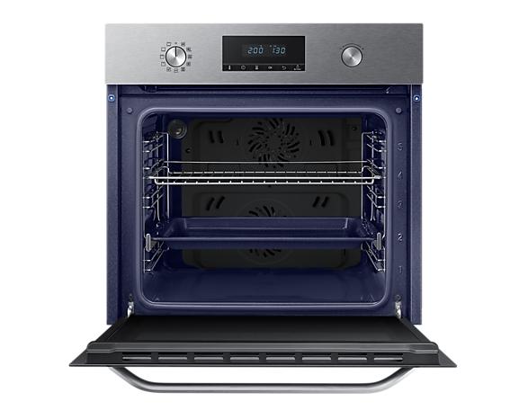 Фурна Samsung NV68R2340RS/OL, Double fan electric oven, 68 l, Catalytic cleaning, Class A, LED display, Stainless steel