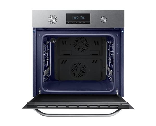 Фурна Samsung NV68R2340RS/OL, Double fan electric oven, 68 l, Catalytic cleaning, Class A, LED display, Stainless steel