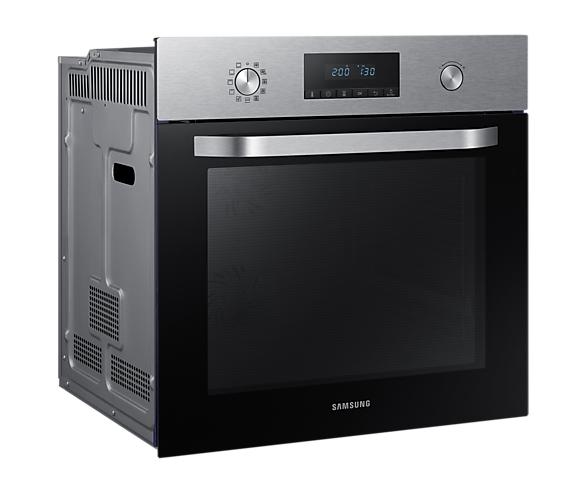 Фурна Samsung NV68R2340RS/OL, Double fan electric oven, 68 l, Catalytic cleaning, Class A, LED display, Stainless steel