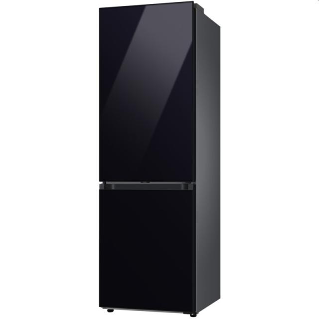 Хладилник Samsung RB34A7B5E22/EF, BMF with SpaceMax technology, Fridge Freezer, Total 344 l, refrigerator 230 l, freezer 114 l, Energy Efficiency E, All-Around Cooling, No frost, 35 dB, 185.3/59.5/65.8, Pure black