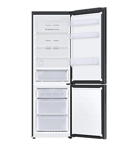 Хладилник Samsung RB33B610EBN/EF, Refrigerator, Fridge Freezer,344L (230l/114l), Energy Efficiency E, SpaceMax, No Frost, All-Around Cooling, DIT, Black