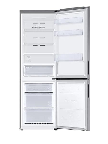Хладилник Samsung RB33B610ESA/EF, Refrigerator, Fridge Freezer,344L (230l/114l), Energy Efficiency E, SpaceMax, No Frost, All-Around Cooling, DIT, Stainless steel