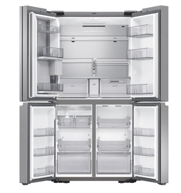 Хладилник Samsung RF65A967ESR/EO, French Door Fridge and Freezer, 647 l, Beverage Center, Double automatic ice maker, DIT, Energy Efficiency E, H 182 cm, WiFi, Silver