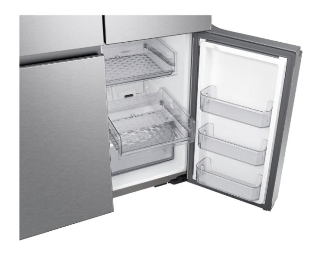 Хладилник Samsung RF65A967ESR/EO, French Door Fridge and Freezer, 647 l, Beverage Center, Double automatic ice maker, DIT, Energy Efficiency E, H 182 cm, WiFi, Silver