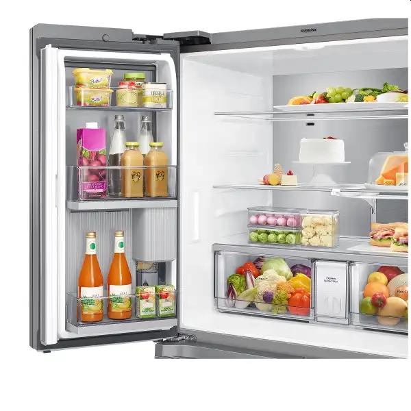 Хладилник Samsung RF65A967ESR/EO, French Door Fridge and Freezer, 647 l, Beverage Center, Double automatic ice maker, DIT, Energy Efficiency E, H 182 cm, WiFi, Silver