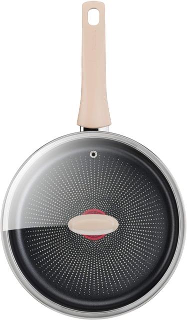 Тиган Tefal G2543202, ECO-RESPECT Frypan 24 with lid, Induction