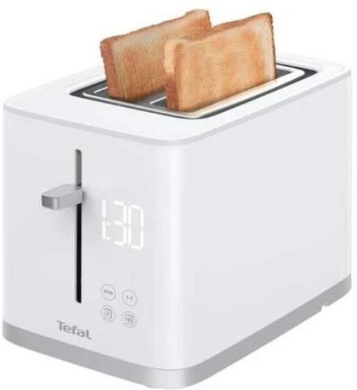Тостер Tefal TT693110, Toaster LCD Sense White 2S