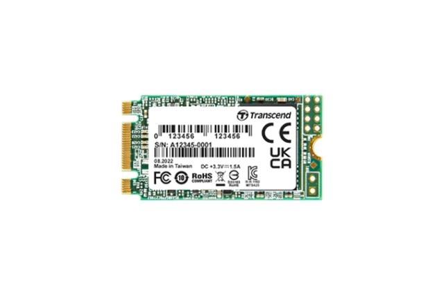 Твърд диск Transcend 250GB, M.2 2242 SSD, SATA3 B+M Key, TLC