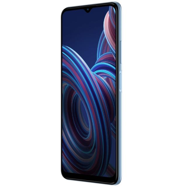 Мобилен телефон ZTE A72 5G, Blue, 6.52", IPS 90Hz, HD+ 1600x720, 4GB+64GB, MediaTek Dimensity 700  Octa Core up to 2.2Ghz, Camera 13MP+2MP+2MP/5MP, WiFi 802.11 AC, BT 5.1, FPT, Fast charge 10W, 4000 mAh, USB-C Type-C, 3.5 mm earjack, Dual Sim/Mirco S