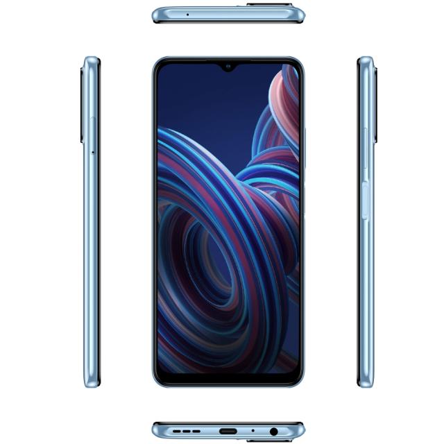 Мобилен телефон ZTE A72 5G, Blue, 6.52", IPS 90Hz, HD+ 1600x720, 4GB+64GB, MediaTek Dimensity 700  Octa Core up to 2.2Ghz, Camera 13MP+2MP+2MP/5MP, WiFi 802.11 AC, BT 5.1, FPT, Fast charge 10W, 4000 mAh, USB-C Type-C, 3.5 mm earjack, Dual Sim/Mirco S