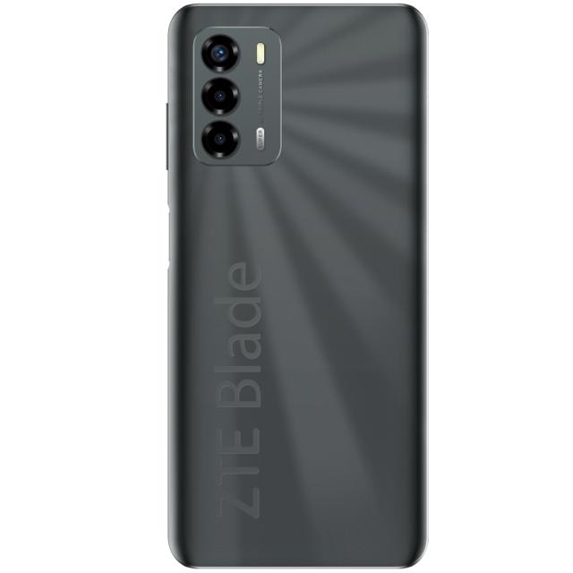 Мобилен телефон ZTE V40 Vita 4G, Gray, 6.75", 90Hz, HD+ 1600x720, 3GB+128GB, Unisoc T606  Octa Core up to 1.6Ghz,  Camera 48MP+2MP+2MP/8MP, WiFi 802.11 AC, BT 5.0, FPT, Fast charge 22.5W, 5130 mAh, USB-C Type-C, 3.5 mm earjack, Dual Sim, Mirco SD,And