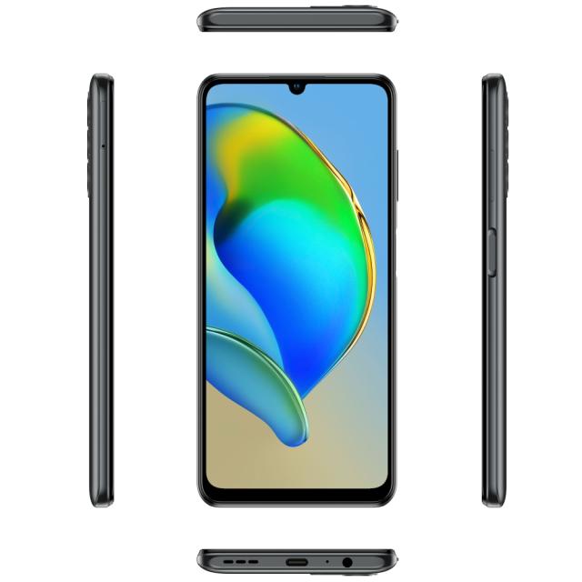 Мобилен телефон ZTE V40 Vita 4G, Gray, 6.75", 90Hz, HD+ 1600x720, 3GB+128GB, Unisoc T606  Octa Core up to 1.6Ghz,  Camera 48MP+2MP+2MP/8MP, WiFi 802.11 AC, BT 5.0, FPT, Fast charge 22.5W, 5130 mAh, USB-C Type-C, 3.5 mm earjack, Dual Sim, Mirco SD,And
