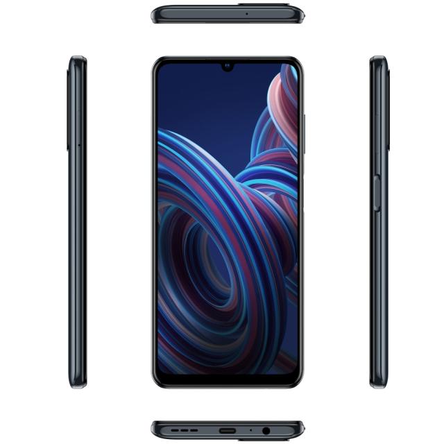 Мобилен телефон ZTE A72 4G, Gray, 6.75", 90Hz, HD+ 1600x720, 3GB+64GB, Unisoc T606  Octa Core up to 1.6Ghz,  Camera 13MP+2MP+2MP/5MP, WiFi 802.11 AC, BT 5.0, FPT, Fast charge 22.5W, 5130 mAh, USB-C Type-C, 3.5 mm earjack, Dual Sim, Mirco SD, Android 