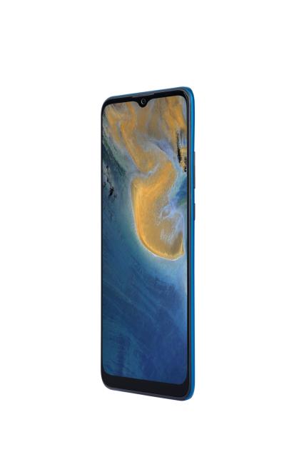 Мобилен телефон ZTE A51 4G, Blue, 6.52", IPS HD+ 1600x720, 2GB+32GB, Unisoc T606  Octa Core up to 1.6Ghz,  Camera 13MP+2MP/5MP, WiFi 802.11 b/g/n, BT 4.2, FPT, 3200 mAh, USB-C Type-C, 3.5 mm earjack, Dual Sim/Mirco SD combo, Android 11 Go